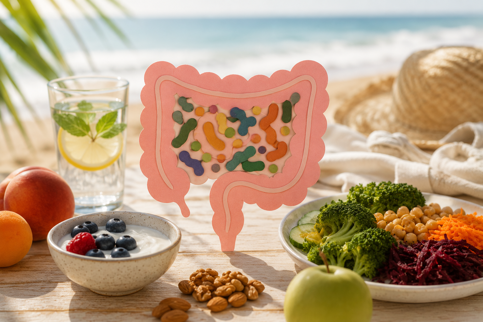 Verano, alimentación y microbiota: por qué tu intestino también nota las vacaciones